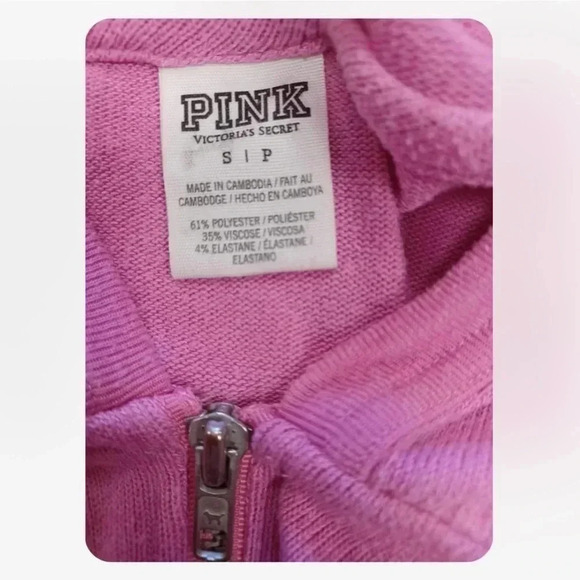 Pink Victoria  Secret Bundle Of 3 Sweatshirts Size Small - Picture 13 of 14